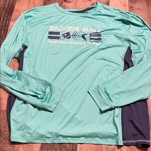 Silver Bait long sleeve fishing T shirt moisture wicking & breathable